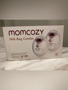 Momcozy Milk Bag Combo Breast Feeding Pump System With Storage Bags New in Box
